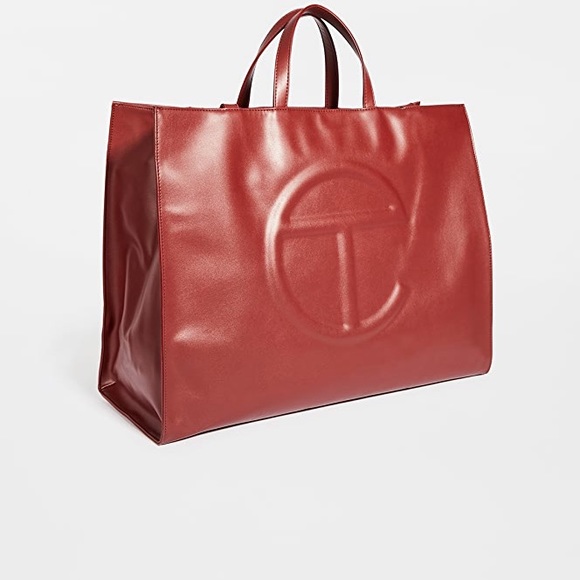 telfar bag medium red